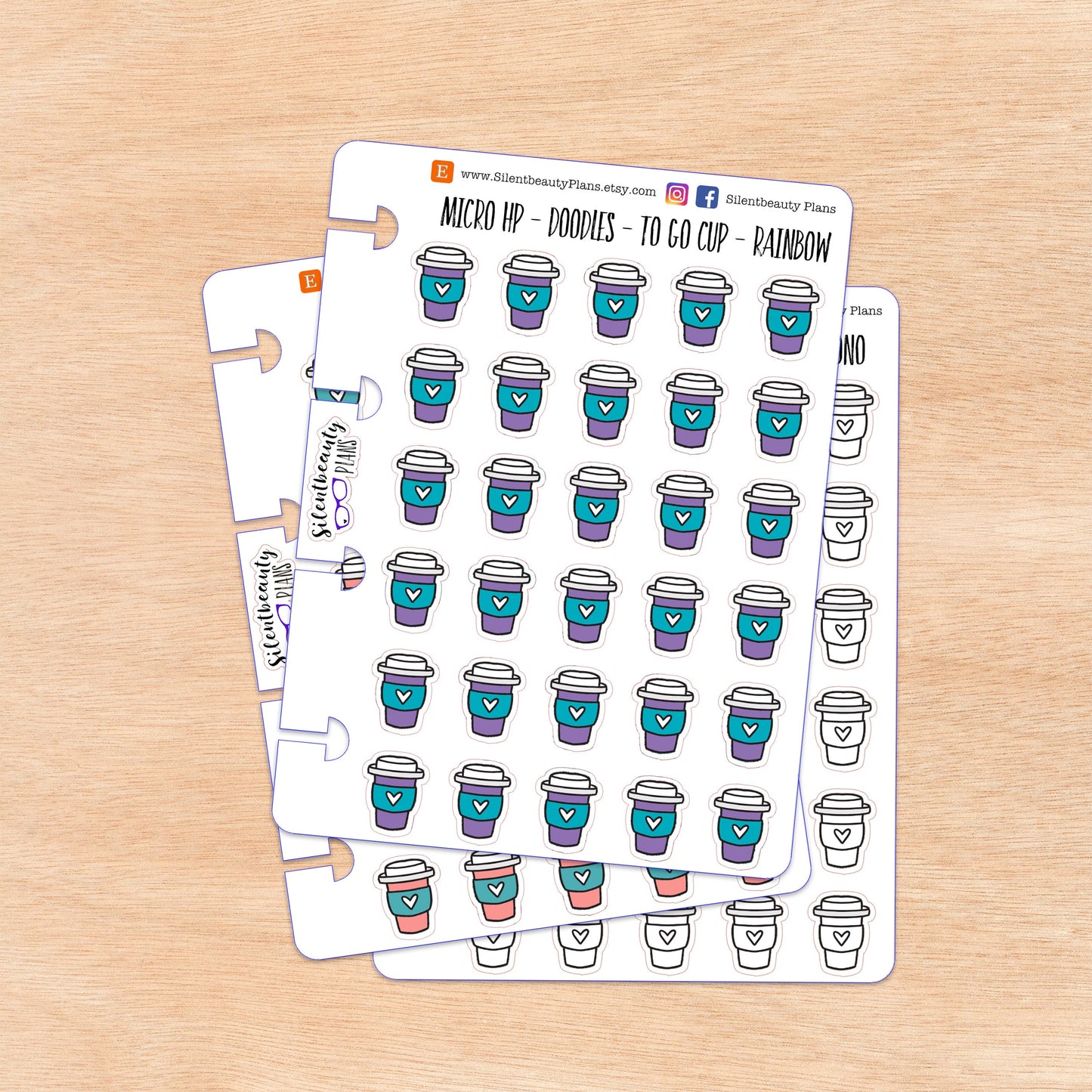 Doodle To Go Cup | 4 Colour Options | Micro Disc