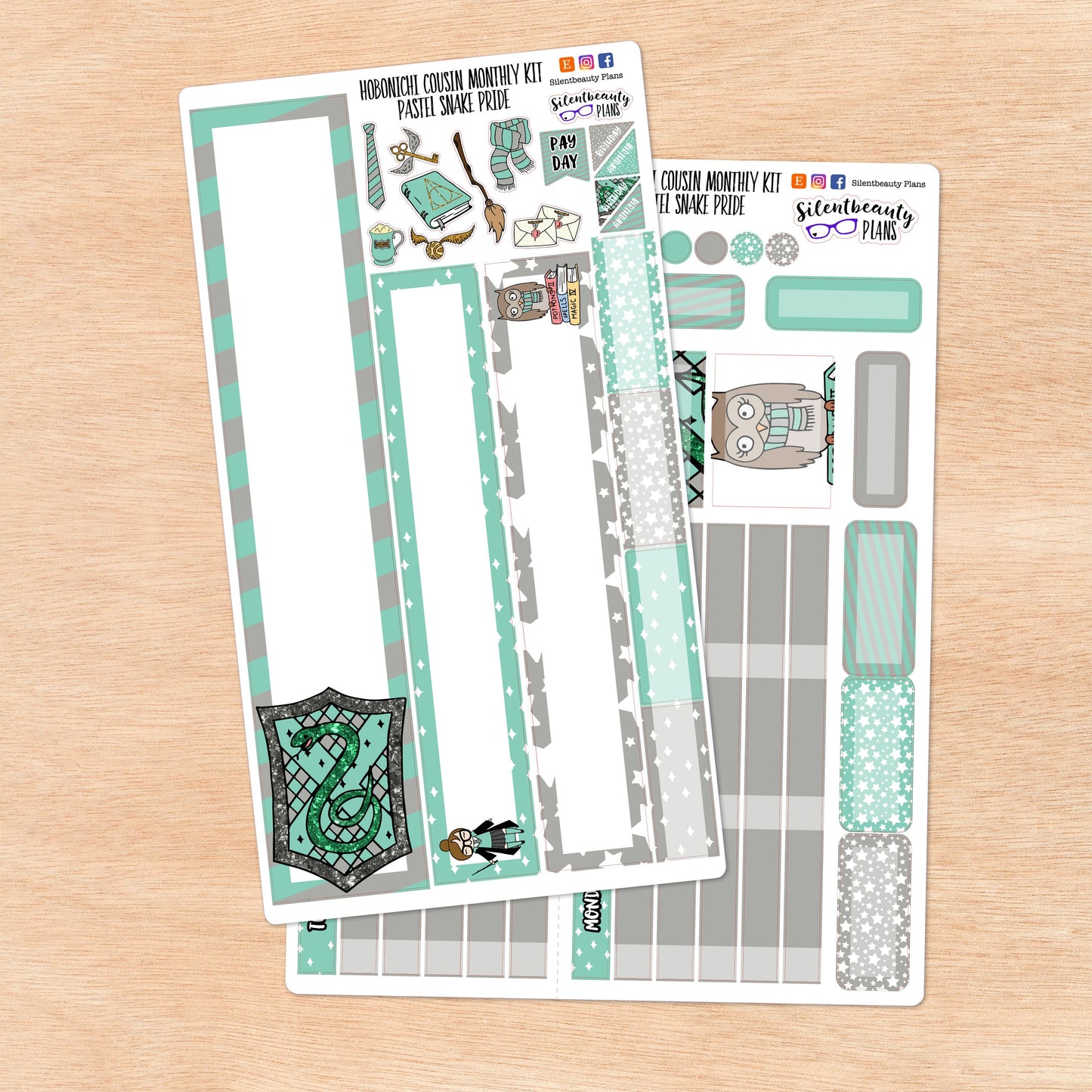 Pastel Snake Pride | Hobonichi Cousin