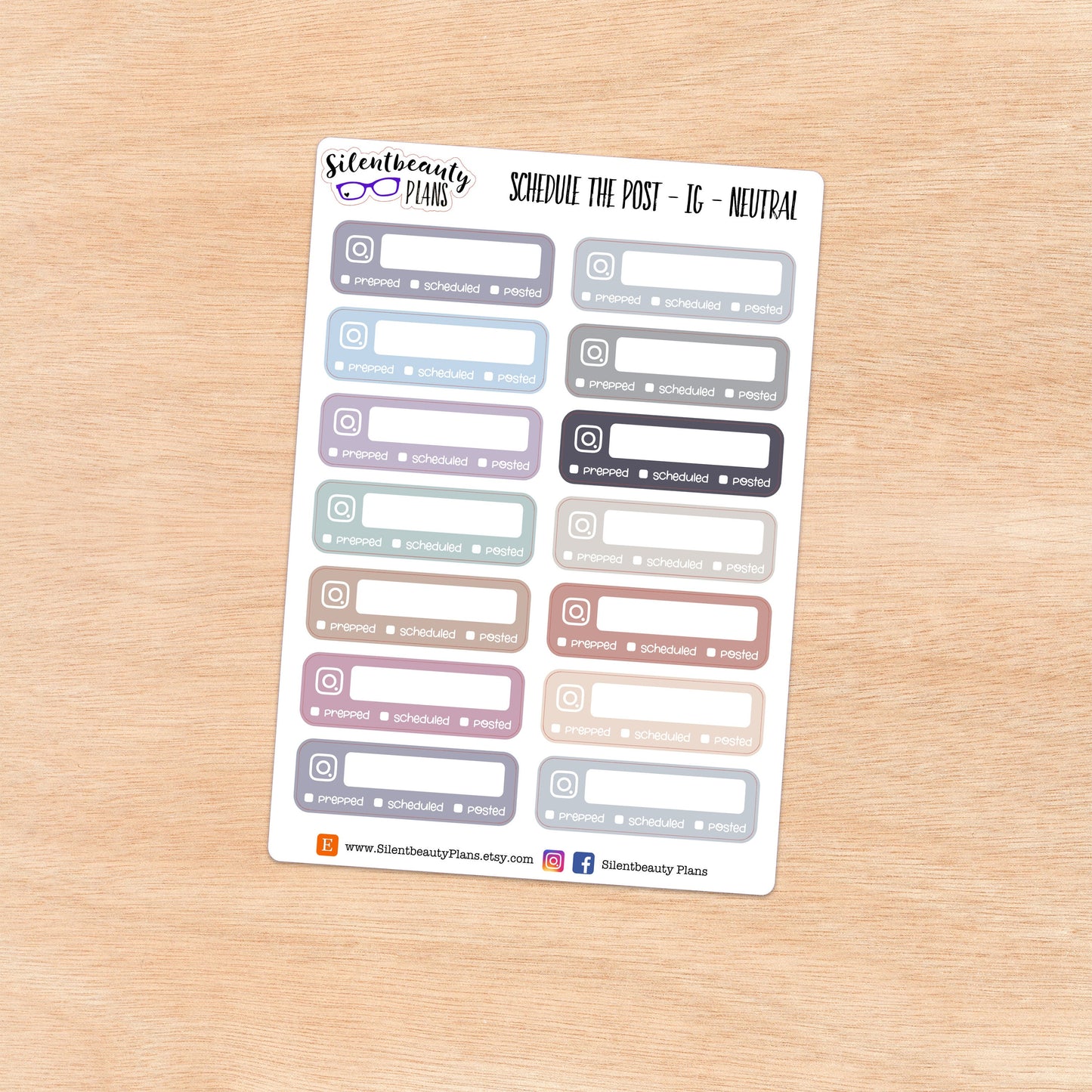 To Schedule Social Media Post Stickers - 10 Options