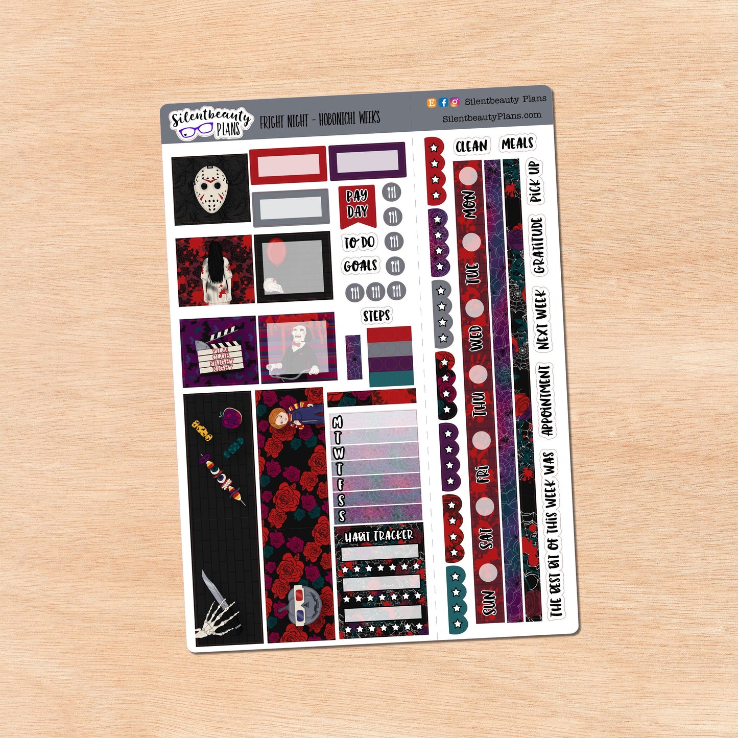 Fright Night Film Club | Hobonichi Weeks