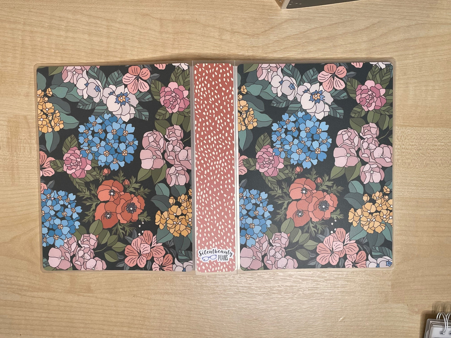 Botanical Bliss | Full Sheet Sticker Storage | Large Sticker Album | 5 x 7 or 6 x 8 Album | Silentbeauty Plans