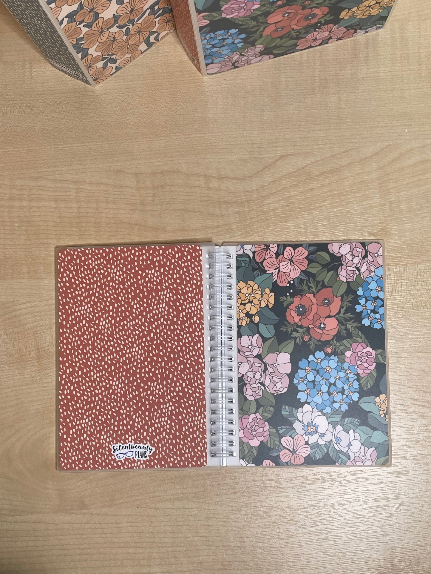 Botanical Bliss | Reusable Sticker Book | 2 Sizes | A6 | B6 | Silentbeauty Plans