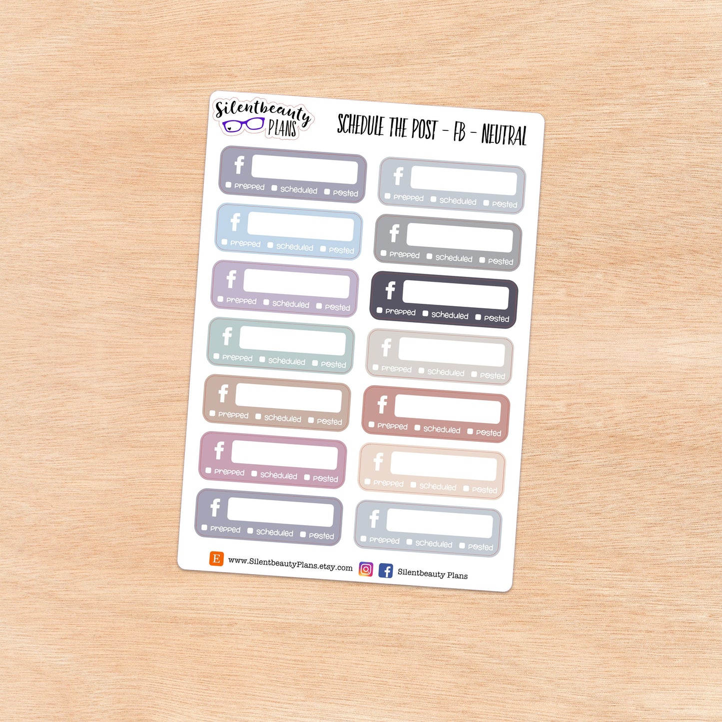 To Schedule Social Media Post Stickers - 10 Options