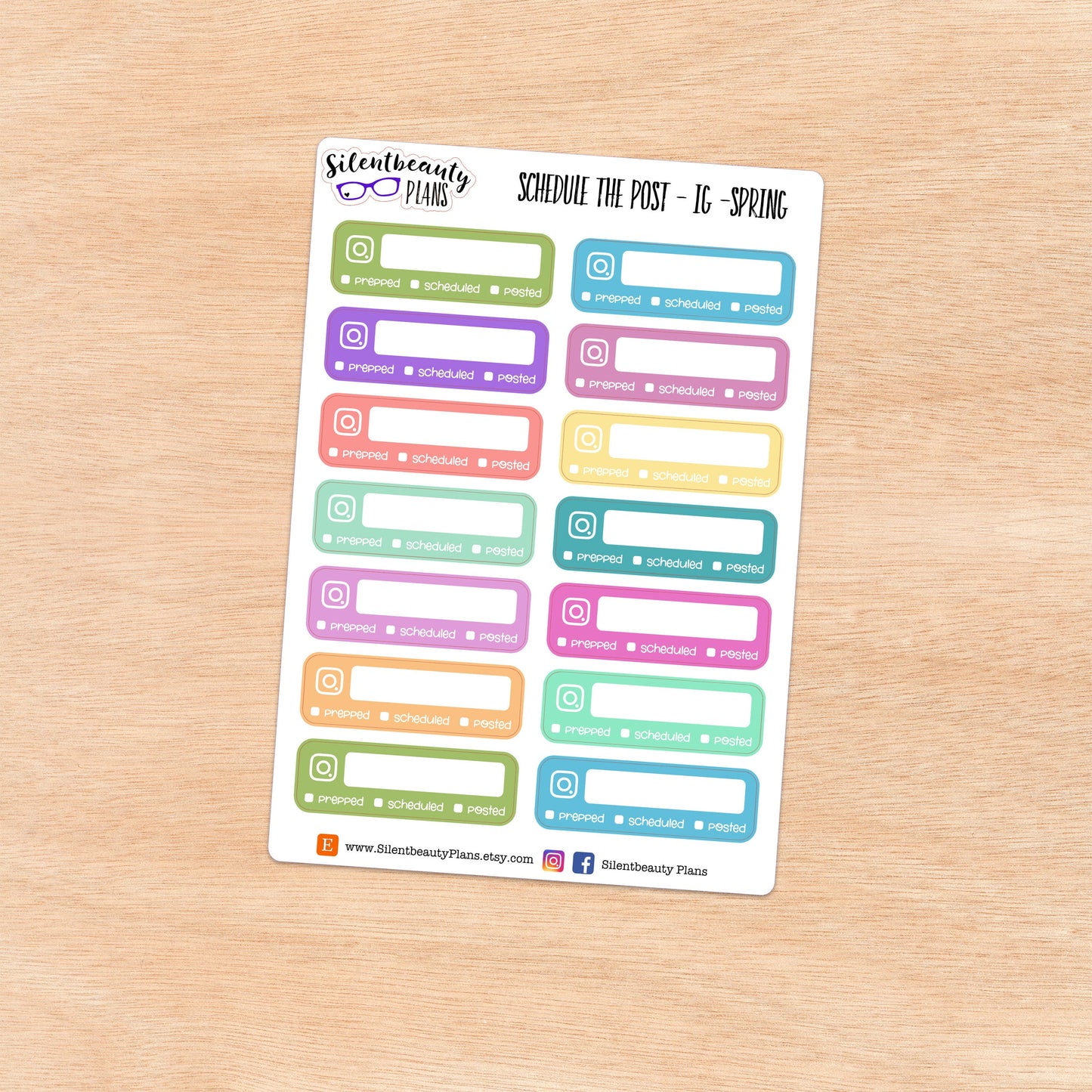 To Schedule Social Media Post Stickers - 10 Options