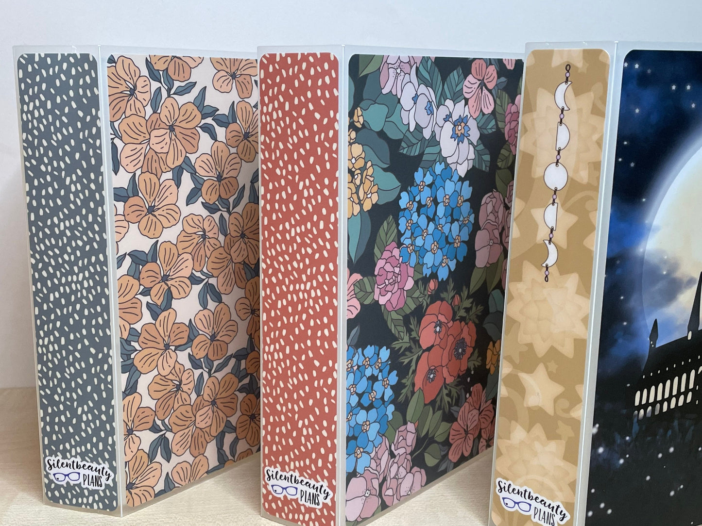Botanical Bliss | Full Sheet Sticker Storage | Large Sticker Album | 5 x 7 or 6 x 8 Album | Silentbeauty Plans