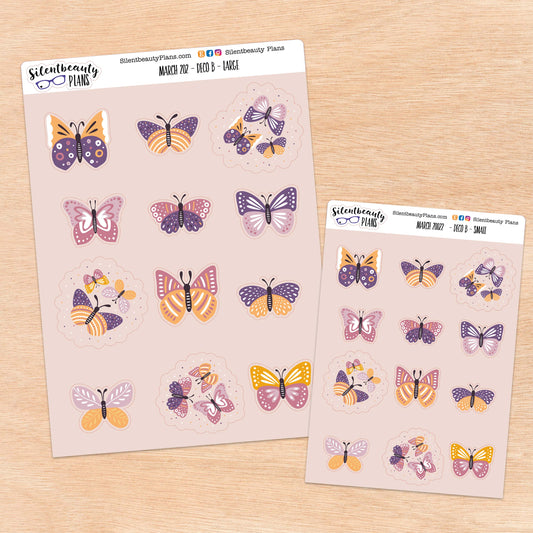 Butterflies | March 2022 Deco