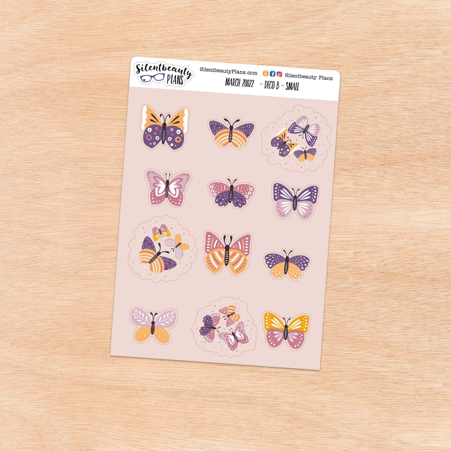 Butterflies | March 2022 Deco