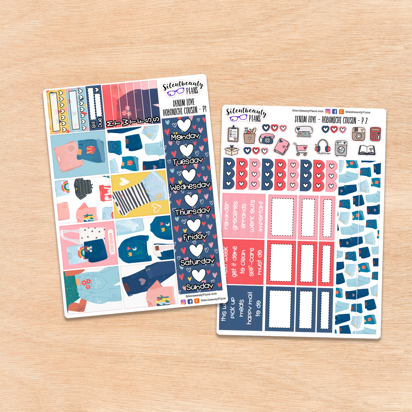 Denim Love | Hobonichi Cousin