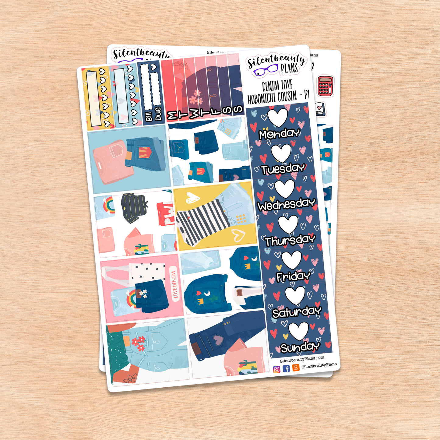 Denim Love | Hobonichi Cousin