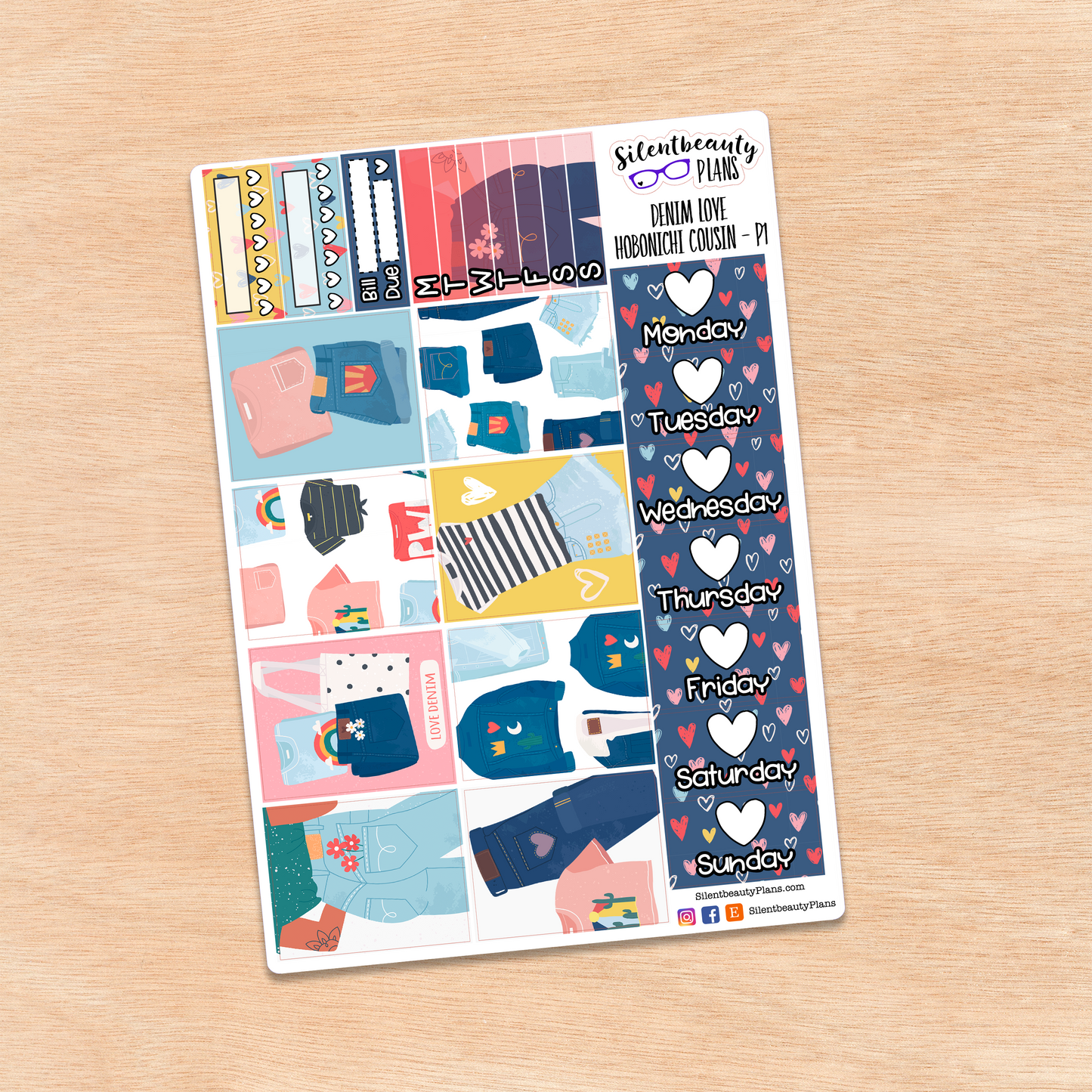 Denim Love | Hobonichi Cousin