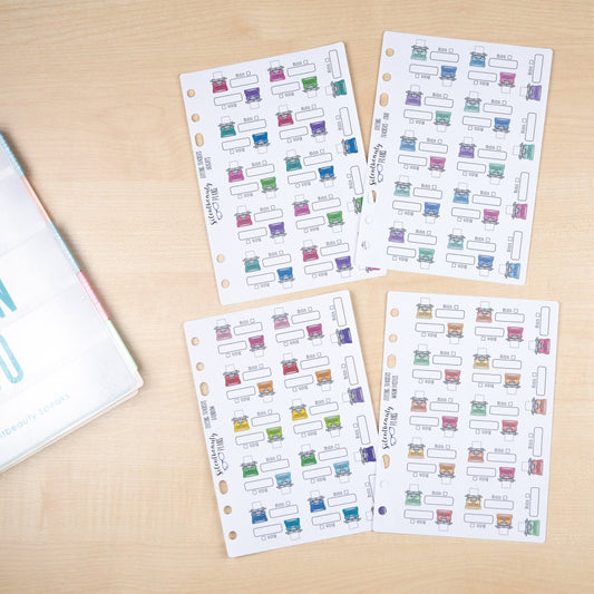 Editing Tracker Stickers, Typewriter, Word Count Stickers, Planner Stickers, Filofax, Kikki-K, Erin Condren, Happy Planner, UK