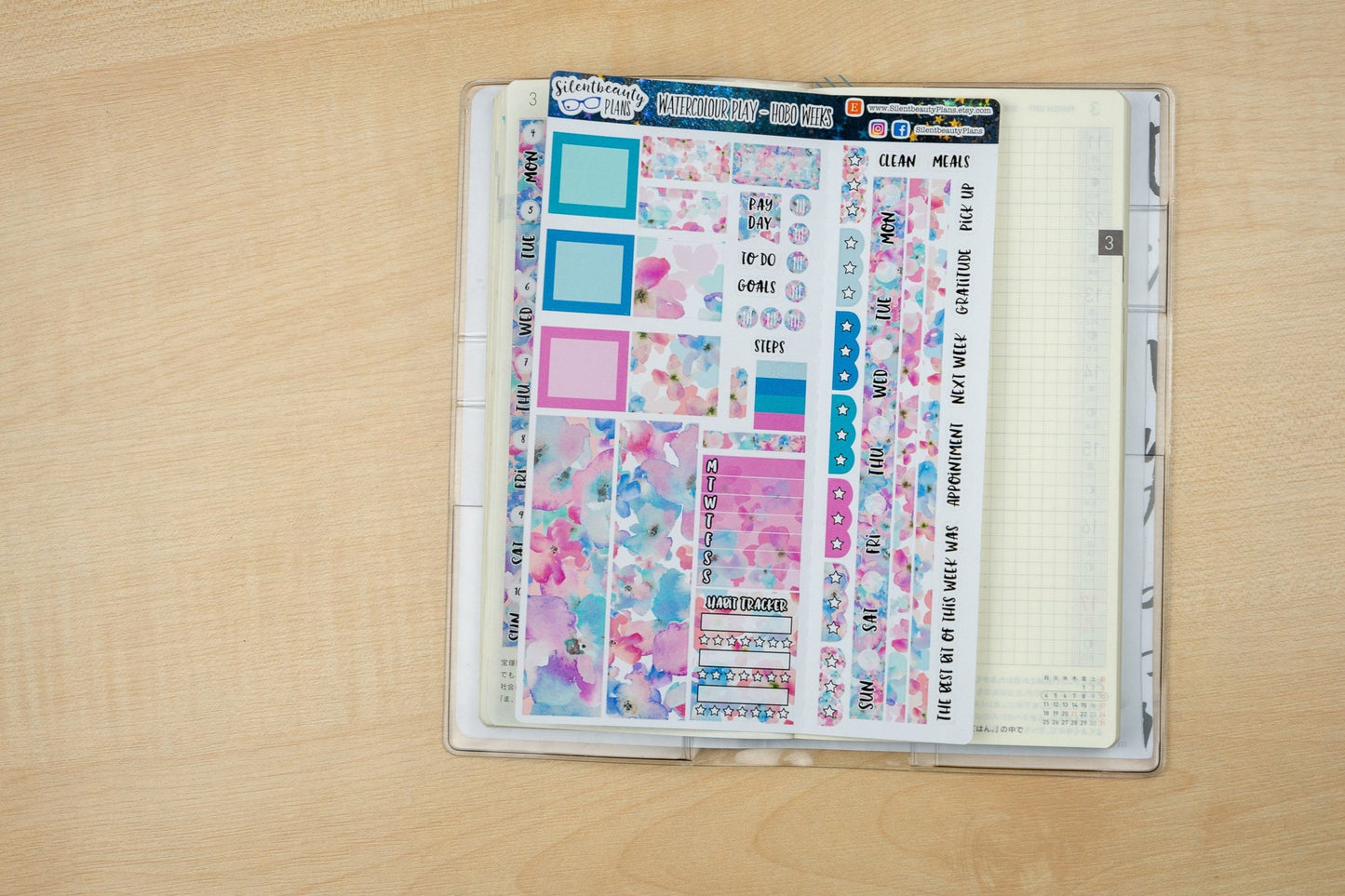 Simply Pretty | Hobonichi Weeks