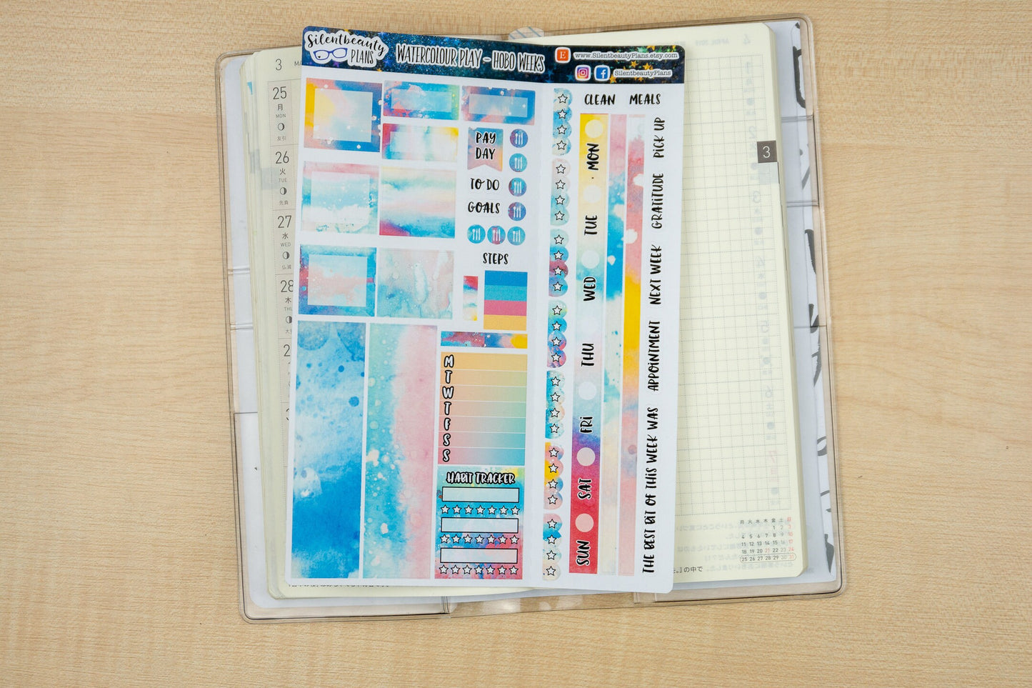 Watercolour Play | Hobonichi Weeks