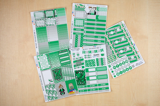 Snake Pride Weekly Sticker Kit - Classic Happy Planner, Vertical, Planner Stickers, UK