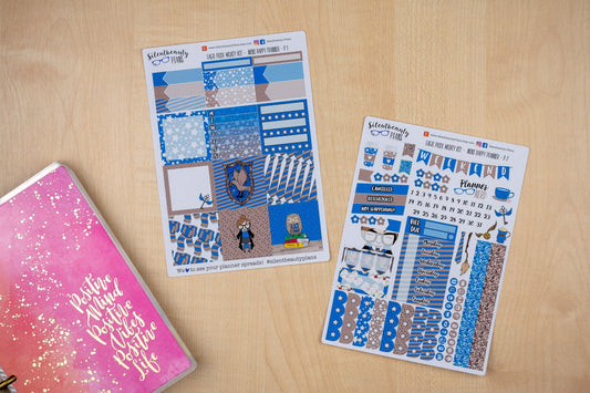 Eagle Pride Weekly Kit - Mini Happy Planner, Planner Stickers, UK