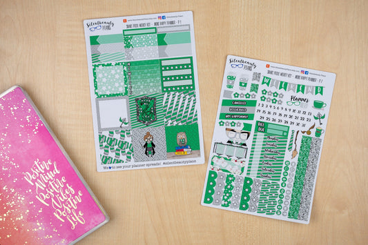Snake Pride Weekly Kit - Mini Happy Planner, Planner Stickers, UK