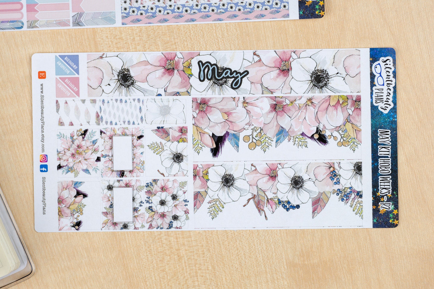 Blush Bloom | Hobonichi Weeks | Monthly