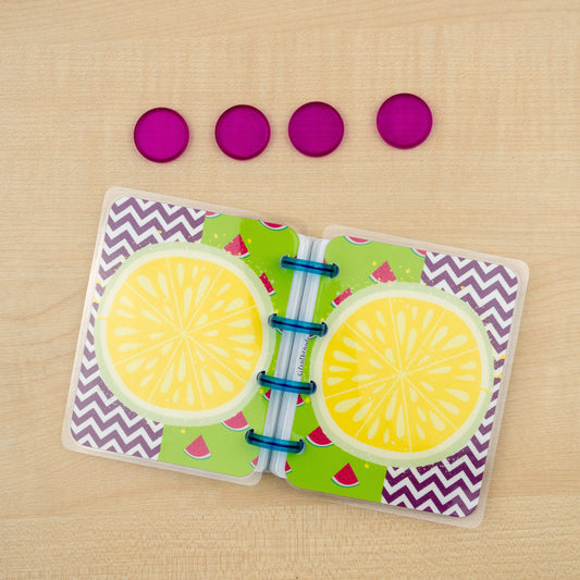 Lemon Summer Fun Happy Planner Covers | 2 Disc Colour Options | Micro Happy Planner Cover Set | Planner Accessories