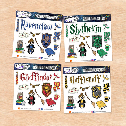 Wizarding School House Pride Deco | 4 Options