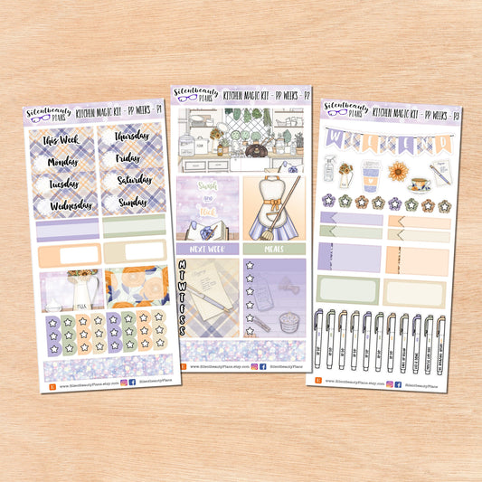 Kitchen Magic PP Weeks Weekly Sticker Kit -