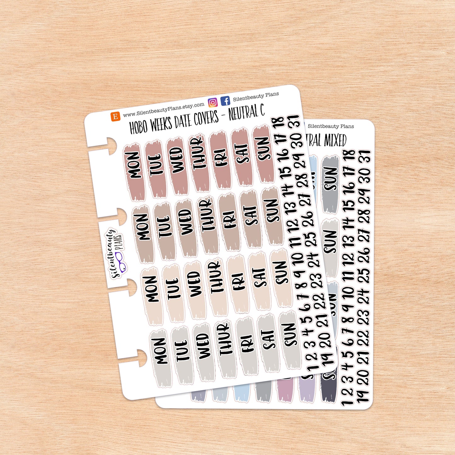 Hobo Weeks Neutral Date Covers | 4 Options