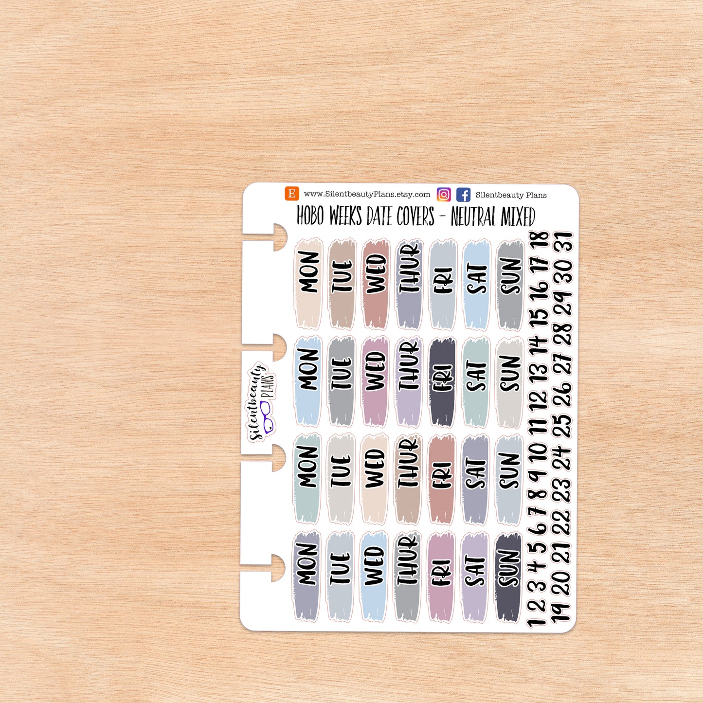 Hobo Weeks Neutral Date Covers | 4 Options