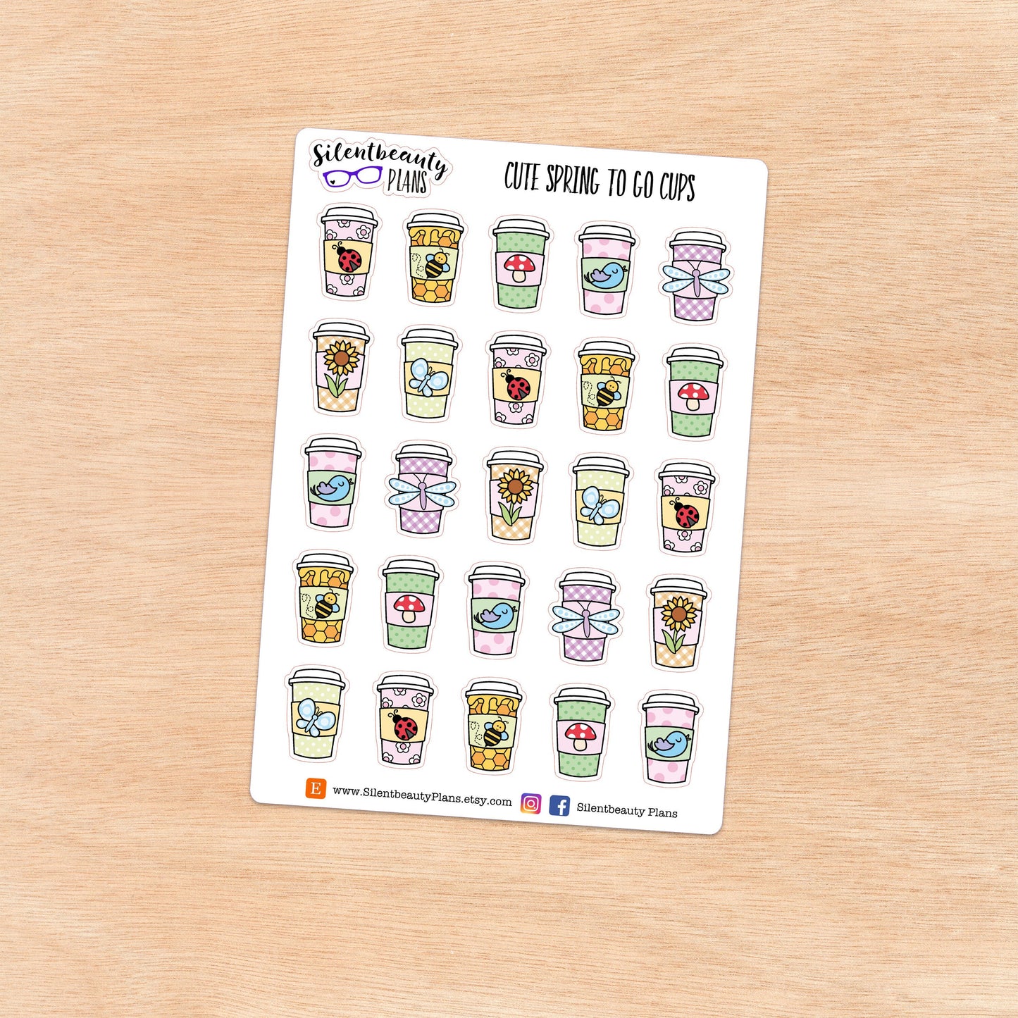 Spring To Go Cups